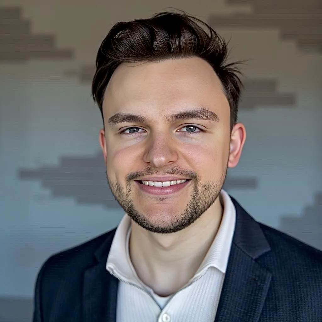 A portrait of Patrick Müller